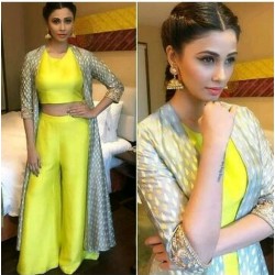 Daisy Shah Stylish Jaket Suit